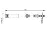 Furtun frana BOSCH 1 987 476 993
