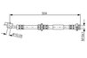 FURTUN FRANA BOSCH 1 987 476 996 - Compatibil cu NISSAN