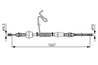 CABLU FRANA DE MANA BOSCH 1 987 477 174 - Compatibil cu FORD, FORD AUSTRALIA