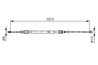 CABLU FRANA DE MANA BOSCH 1 987 477 948 - Compatibil cu BMW, BMW (BRILLIANCE)