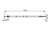 CABLU FRANA DE MANA BOSCH 1 987 477 971 - Compatibil cu FIAT