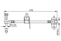 FURTUN FRANA BOSCH 1 987 481 070 - Compatibil cu FORD, FORD AUSTRALIA