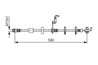 FURTUN FRANA BOSCH 1 987 481 102 - Compatibil cu PEUGEOT
