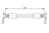 FURTUN FRANA BOSCH 1 987 481 301 - Compatibil cu AUDI