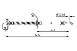 FURTUN FRANA BOSCH 1 987 481 414 - Compatibil cu HYUNDAI, KIA