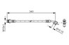 FURTUN FRANA BOSCH 1 987 481 424 - Compatibil cu FORD, VOLVO, VOLVO ASIA