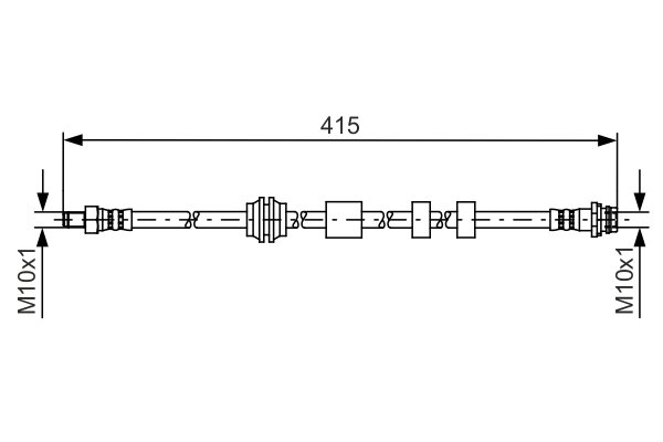 FURTUN FRANA BOSCH 1 987 481 425 - Compatibil cu FORD, FORD AUSTRALIA, VOLVO, VOLVO ASIA