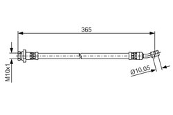 FURTUN FRANA BOSCH 1 987 481 499 - Compatibil cu HYUNDAI, KIA