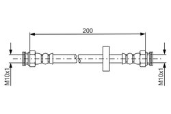 FURTUN FRANA BOSCH 1 987 481 670 - Compatibil cu FIAT, OPEL, VAUXHALL