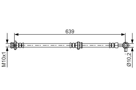 FURTUN FRANA BOSCH 1 987 481 696 - Compatibil cu INFINITI, NISSAN