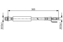 FURTUN FRANA BOSCH 1 987 481 703 - Compatibil cu FORD
