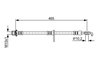 Furtun frana BOSCH 1 987 481 923
