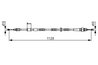 CABLU FRANA DE MANA BOSCH 1 987 482 363 - Compatibil cu JEEP