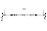 CABLU FRANA DE MANA BOSCH 1 987 482 388 - Compatibil cu NISSAN, OPEL, RENAULT, VAUXHALL