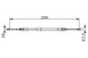 CABLU FRANA DE MANA BOSCH 1 987 482 409 - Compatibil cu CITROEN
