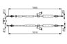 CABLU FRANA DE MANA BOSCH 1 987 482 671 - Compatibil cu VOLVO