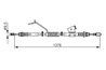 CABLU FRANA DE MANA BOSCH 1 987 482 673 - Compatibil cu FORD