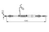 CABLU FRANA DE MANA BOSCH 1 987 482 883 - Compatibil cu FORD, FORD AUSTRALIA