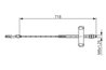 CABLU FRANA DE MANA BOSCH 1 987 482 876 - Compatibil cu FORD, FORD AUSTRALIA