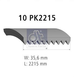 Curea transmisie DT Spare Parts 1.21865