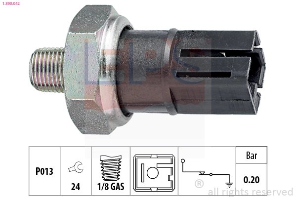 SENZOR PRESIUNE ULEI EPS 1.800.042 - Compatibil cu FORD, INFINITI, NISSAN, RENAULT, RENAULT TRUCKS