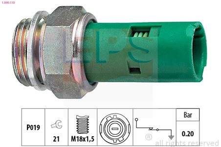 Senzor presiune ulei EPS 1.800.110