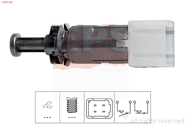Comutator lumini frana EPS 1.810.149