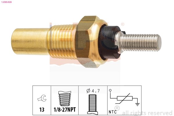 Senzor temperatura lichid racire EPS 1.830.028