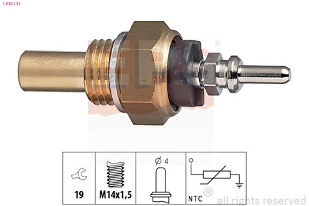 Senzor temperatura lichid racire EPS 1.830.131