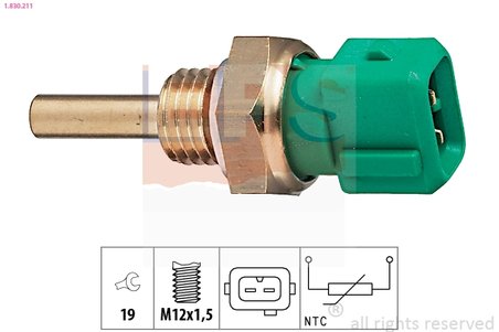 Senzor temperatura lichid racire EPS 1.830.211