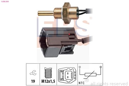 Senzor temperatura lichid racire EPS 1.830.304