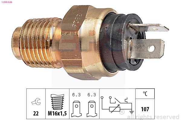 Senzor temperatura lichid racire EPS 1.830.526