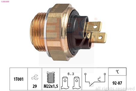 Comutator temperatura ventilator radiator EPS 1.850.000