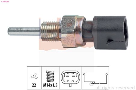 COMUTATOR LAMPA MARSALIER EPS 1.860.065 - Compatibil cu FIAT, FSO