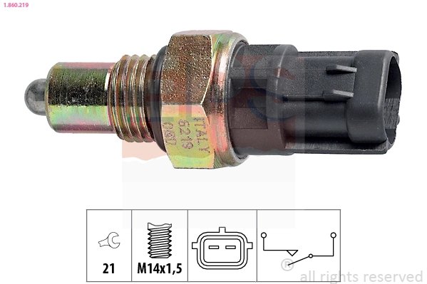 COMUTATOR LAMPA MARSALIER EPS 1.860.219 - Compatibil cu FIAT, NISSAN, OPEL, SUBARU, SUZUKI, VAUXHALL