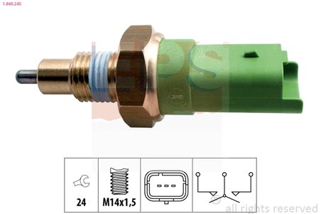 COMUTATOR LAMPA MARSALIER EPS 1.860.245 - Compatibil cu DACIA, FIAT, LADA, MERCEDES-BENZ, NISSAN, OPEL, RENAULT, SMART, VAUXHALL