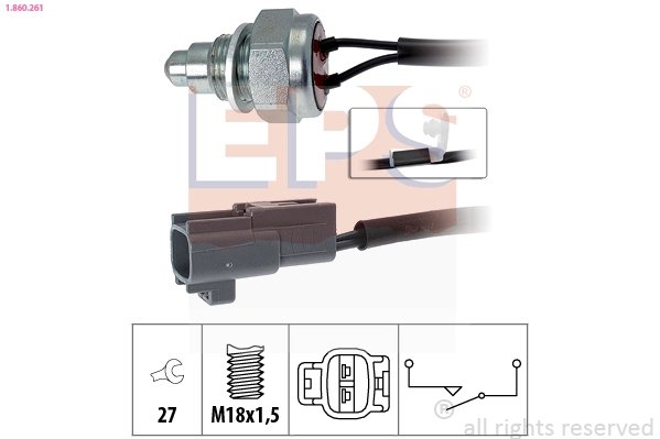 COMUTATOR LAMPA MARSALIER EPS 1.860.261 - Compatibil cu TOYOTA