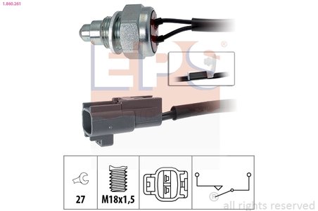 COMUTATOR LAMPA MARSALIER EPS 1.860.261 - Compatibil cu TOYOTA