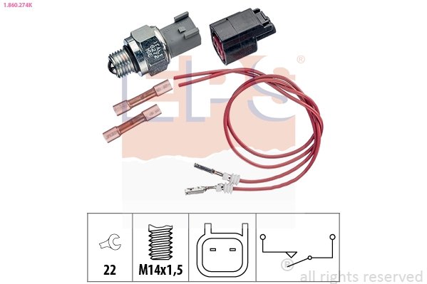 Comutator lampa marsalier EPS 1.860.274K