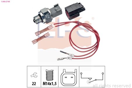 Comutator lampa marsalier EPS 1.860.274K