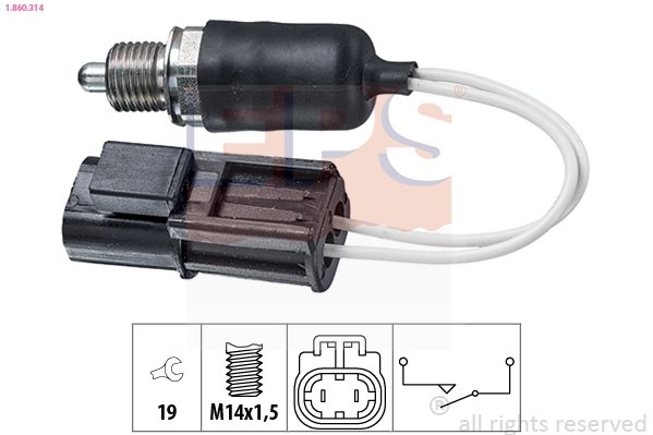 COMUTATOR LAMPA MARSALIER EPS 1.860.314 - Compatibil cu NISSAN, RENAULT