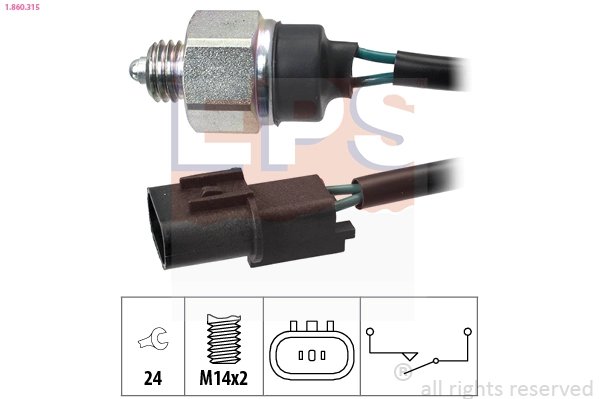 COMUTATOR LAMPA MARSALIER EPS 1.860.315 - Compatibil cu HYUNDAI