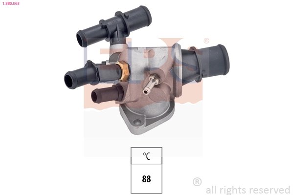 TERMOSTAT LICHID RACIRE EPS 1.880.563 - Compatibil cu ALFA ROMEO, FIAT, LANCIA