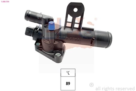 TERMOSTAT LICHID RACIRE EPS 1.880.704 - Compatibil cu NISSAN, RENAULT