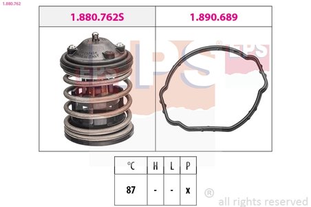 TERMOSTAT LICHID RACIRE EPS 1.880.762 - Compatibil cu BMW