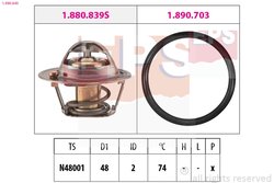 TERMOSTAT LICHID RACIRE EPS 1.880.840 - Compatibil cu FORD