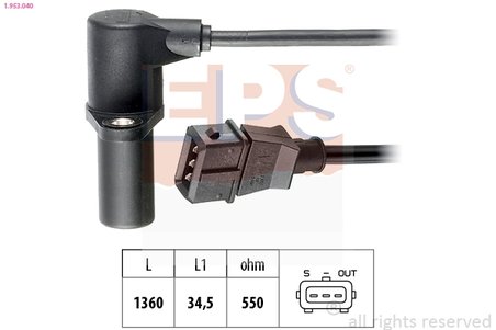 Senzor impulsuri arbore cotit EPS 1.953.040