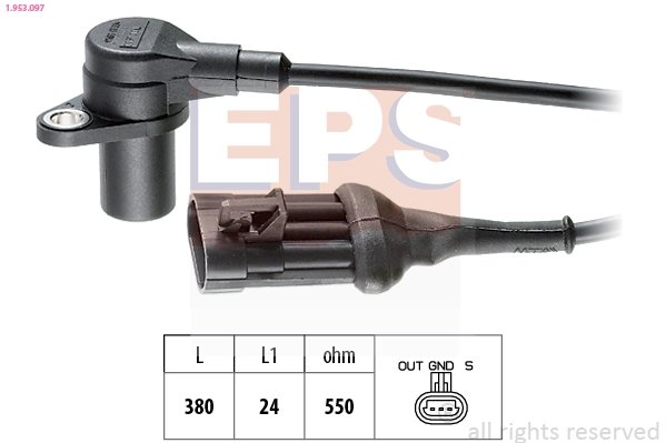 Senzor impulsuri arbore cotit EPS 1.953.097