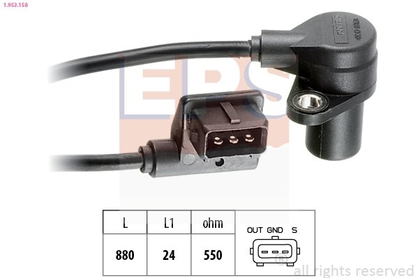 Senzor impulsuri arbore cotit EPS 1.953.158