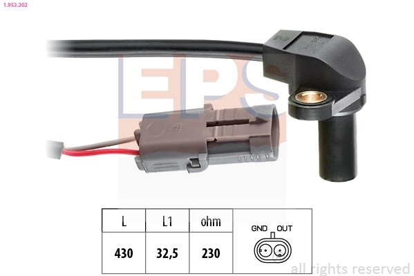 Senzor impulsuri arbore cotit EPS 1.953.202